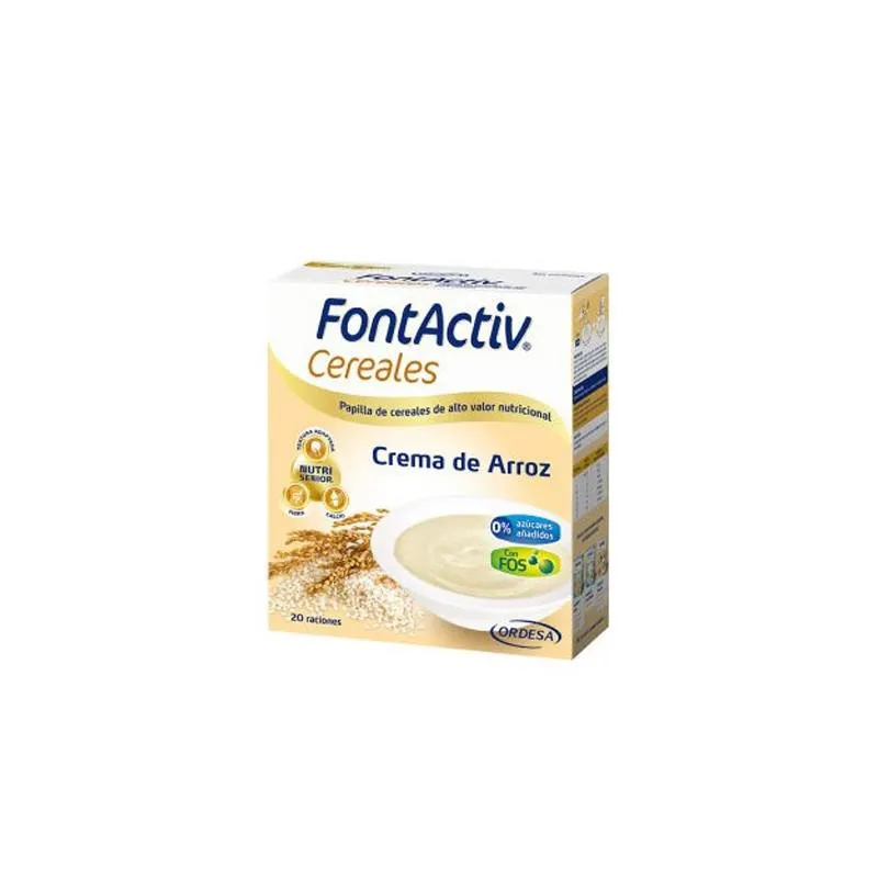 Ordesa Fontactiv Cereal Rice Cream 600g
