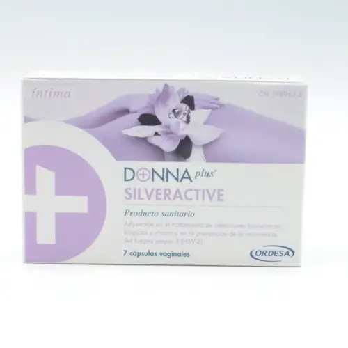 DonnaPlus Silveractive 7 Vaginal Capsules