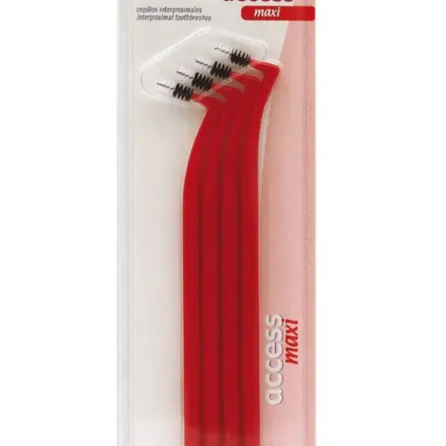 Interprox Vitis Interdent Dentaid Acces Maxi Larg 4u Toothbrush