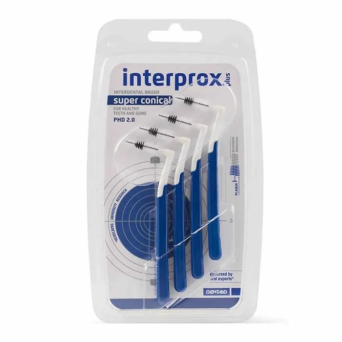 Interprox Plus Interdental Brush Super Conical 2.0 4 Units