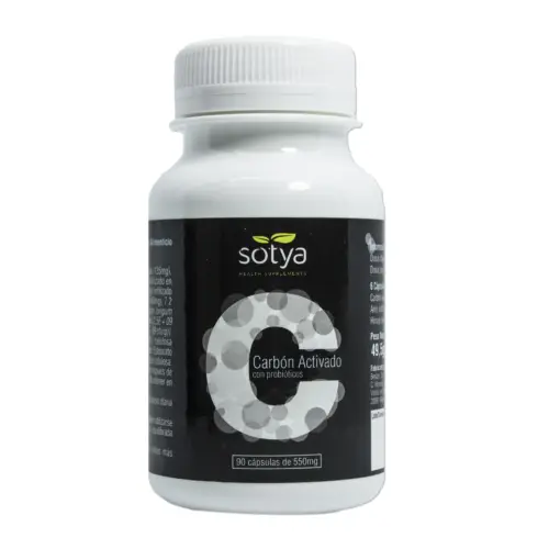 Sotya Carbon Activado Con Probiotico 90 Caps