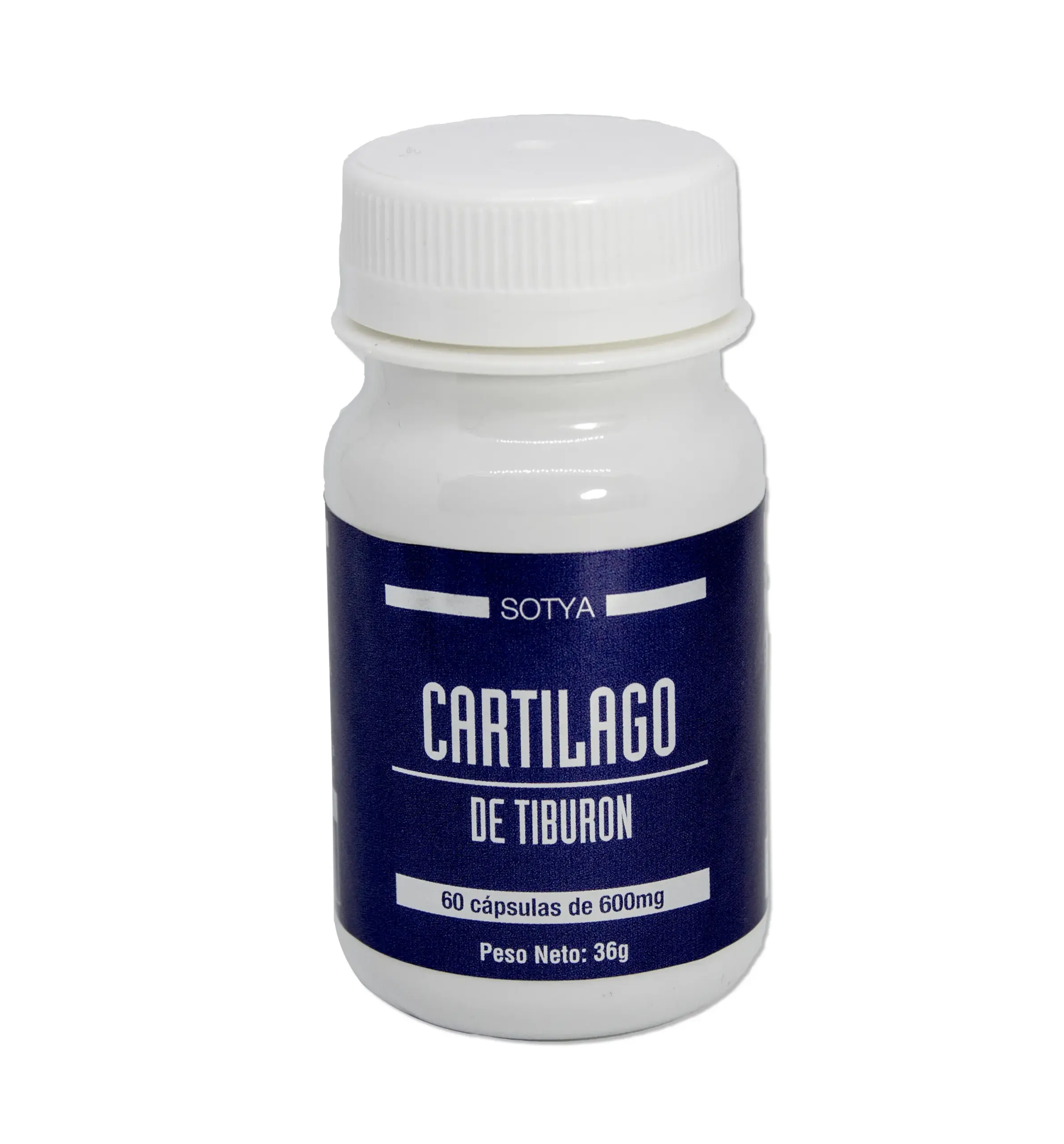 Sotya Cartilago Tiburon 60 Cap De 600 Mg