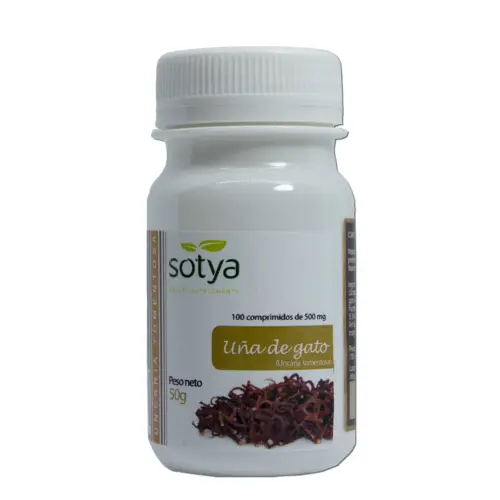 Sotya Uña De Gato 500 Mg 100 Comp