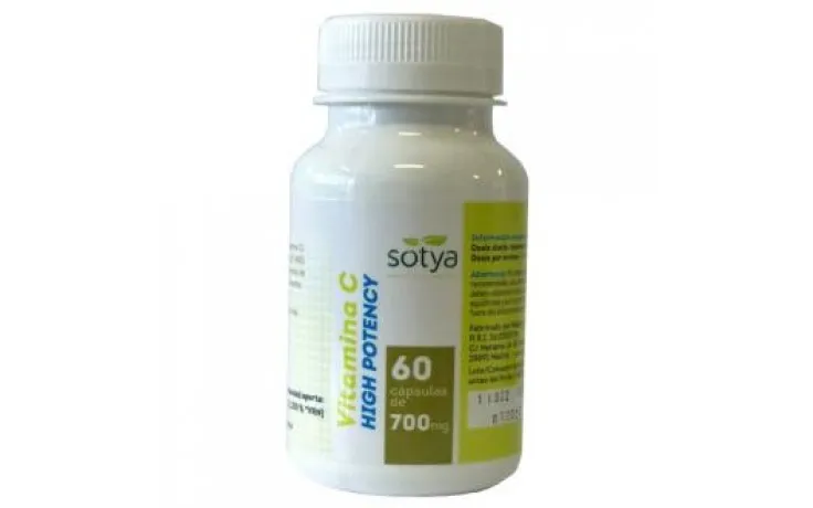 Sotya Vitamina C High Potency 60 Cap 700mg