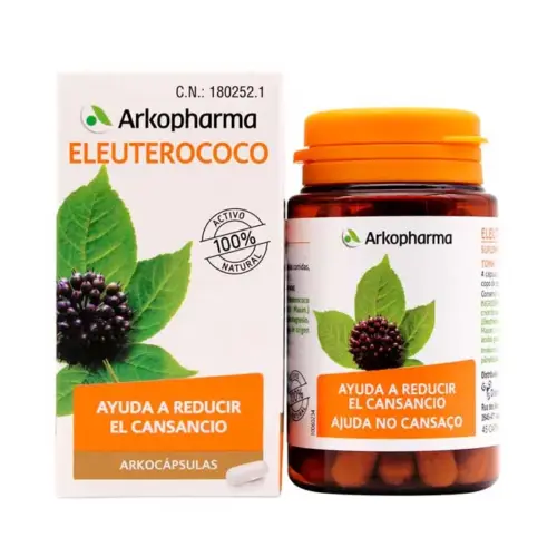 Arkopharma Arkocápsulas Eleutherococcus 45 Capsules