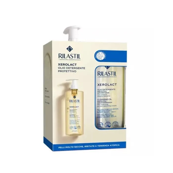 Rilastil Xerolact Oil 2 x 750ml Set 2 Pieces