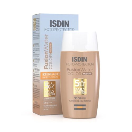 Zonnebrandcrème met Kleur Isdin Medium Spf 50 50 ml