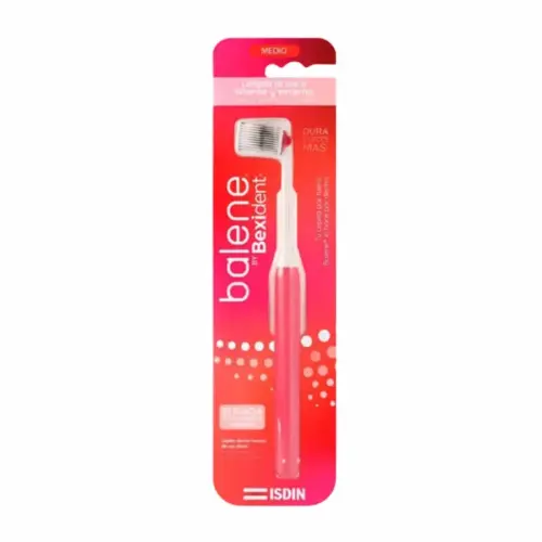 Balene Bexident Medium Toothbrush Coral