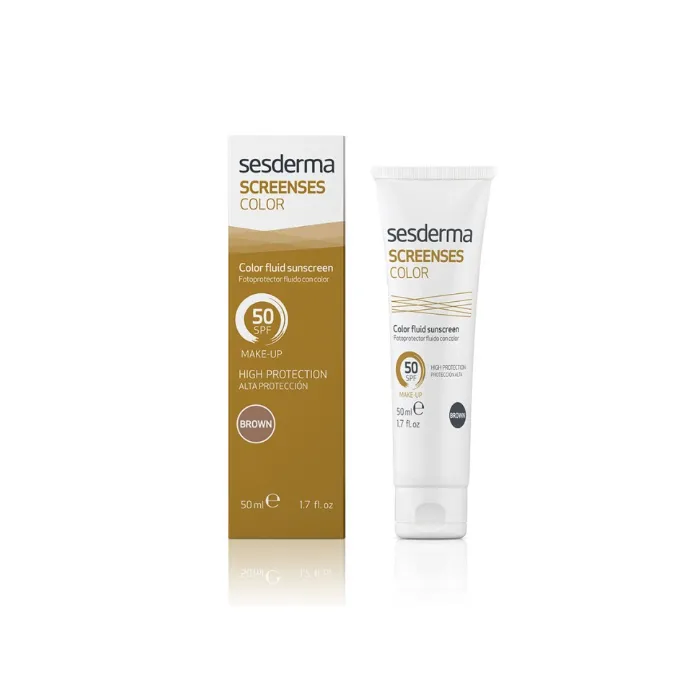 Sesderma Screenses Color Fluid Spf50 Brown 50ml
