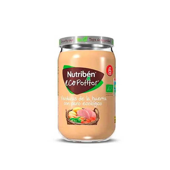Nutribén Ecopotitos Vegetables and Turkey 235g