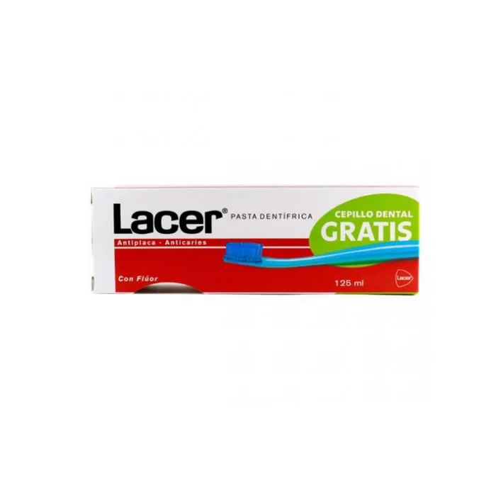 Lacer Toothpaste And Toothbrush