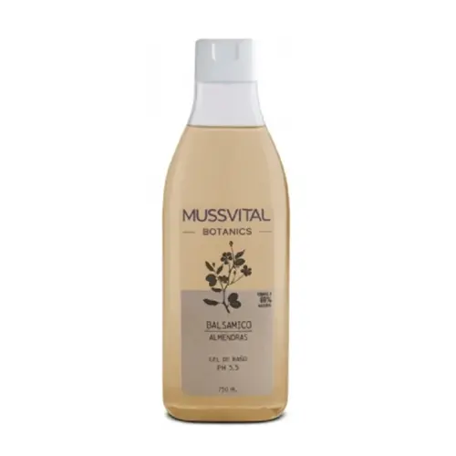 Mussvital Essentials Botanics Almond Bath Gel 750 ml