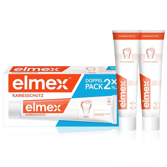 Elmex Caries Toothpaste 2x75ml