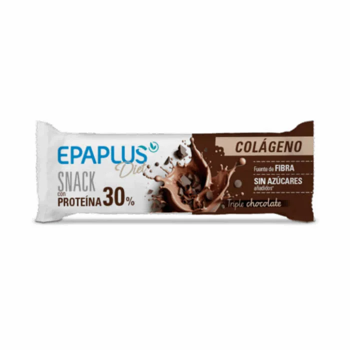 Epaplus Diet Snack With 30% Protein Triple Chocolate 50g 1 Unit