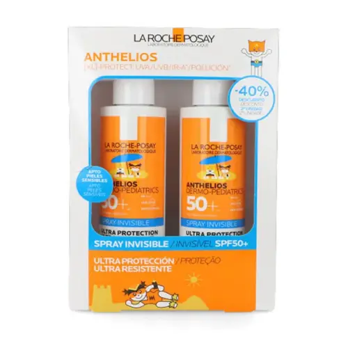 La Roche Posay Anthelios Pediatrics Spray Invisible Spf50+ 2x200ml