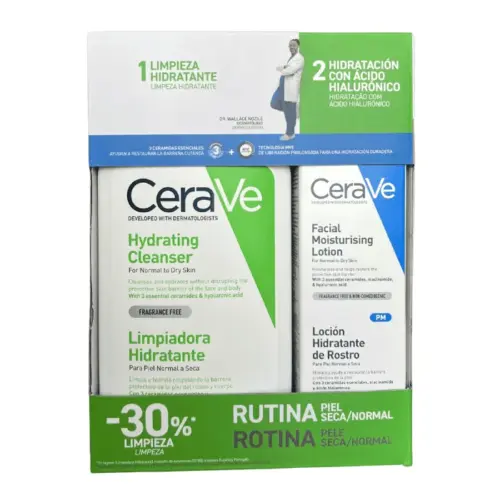 Cerave Hydrating Cleanser 473ml Set 2 Pieces