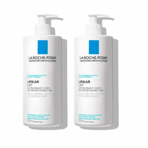 La Roche Posay Lipikar Relipidizing Body Milk 2x750ml