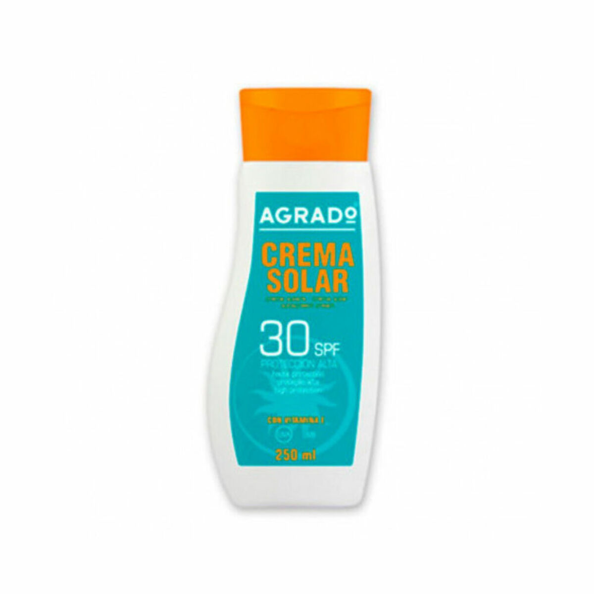 Zonnebrand crème Agrado Spf 30 (250 ml)