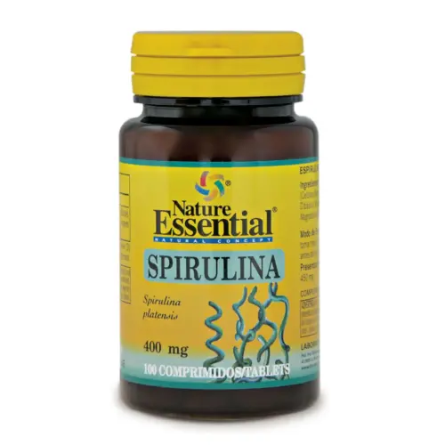 Nature Ess Espirulina 400 Mg 100 Tabletas