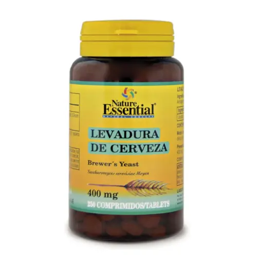 Nature Ess Levadura De Cerveza 400 Mg 250 Tabletas