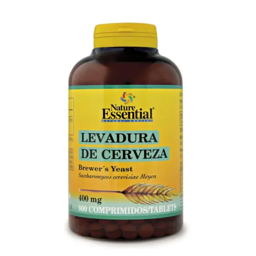 Nature Ess Levadura De Cerveza 400 Mg 800 Tabletas