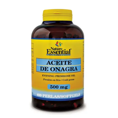 Nature Ess Aceite De Onagra 500 Mg 10 Gla 400 Perlas