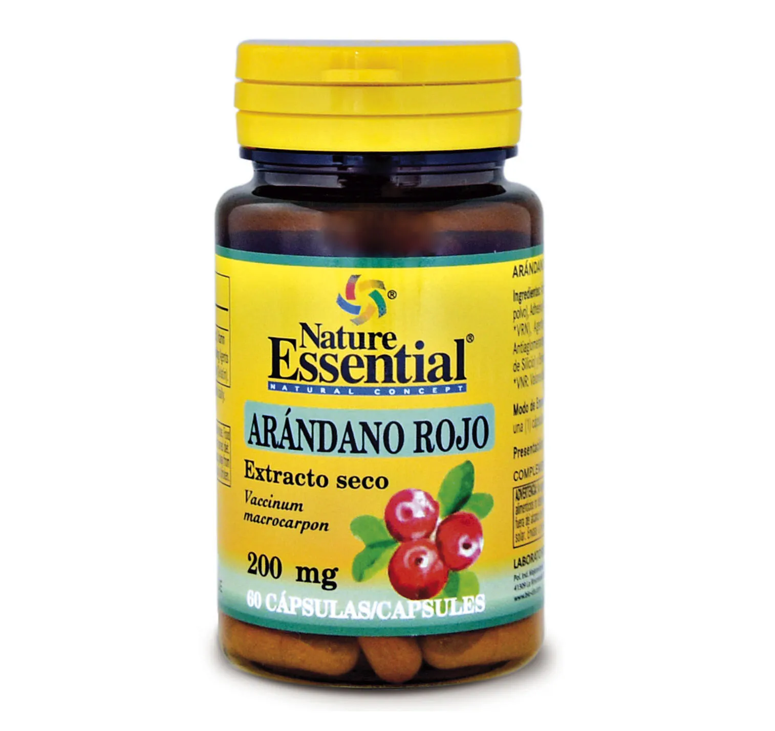 Nature Ess Arandano Rojo 5000 Mg 60 Caps