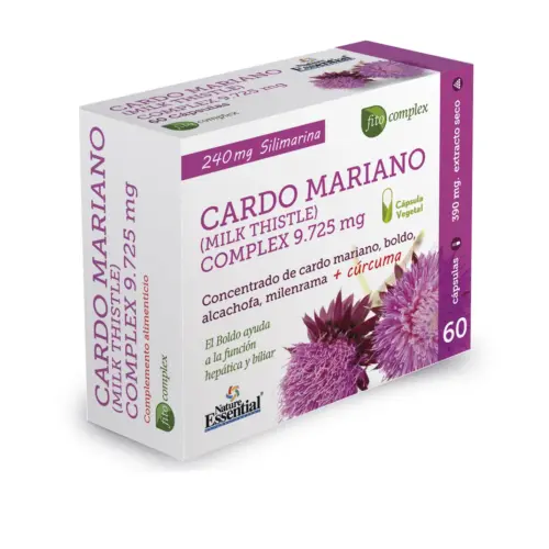 Nature Ess Cardo Mariano Complex 9,725 Mg Ext Seco 60 Caps