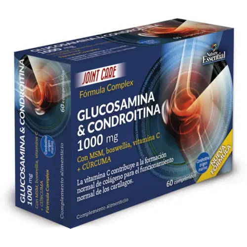 Nature Ess Glucosamina Condroitina Msm 1000 Mg 60 Comp Bliste