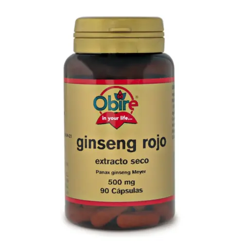 Obire Ginseng Rojo Ext Seco 500 Mg 90 Caps
