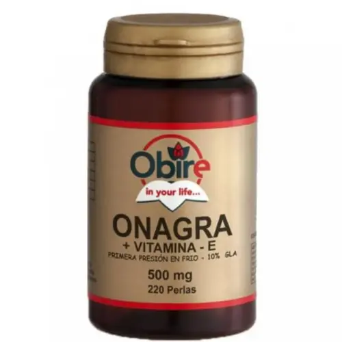 Obire Aceite De Onagra 500 Mg 220 Perlas