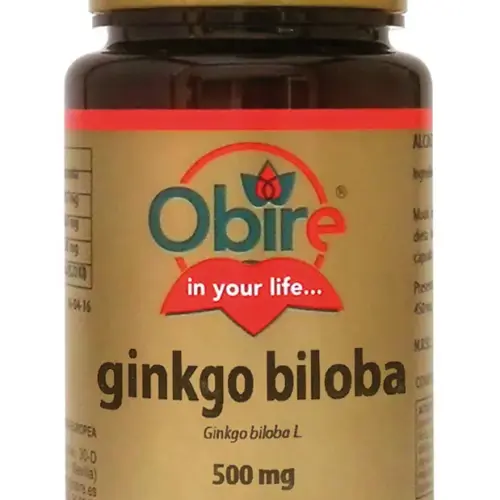 Obire Ginkgo Biloba 500 Mg Ext Seco 100 Comp