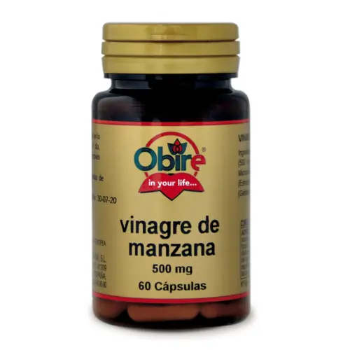 Obire Vinagre De Manzana 500 Mg 60 Caps