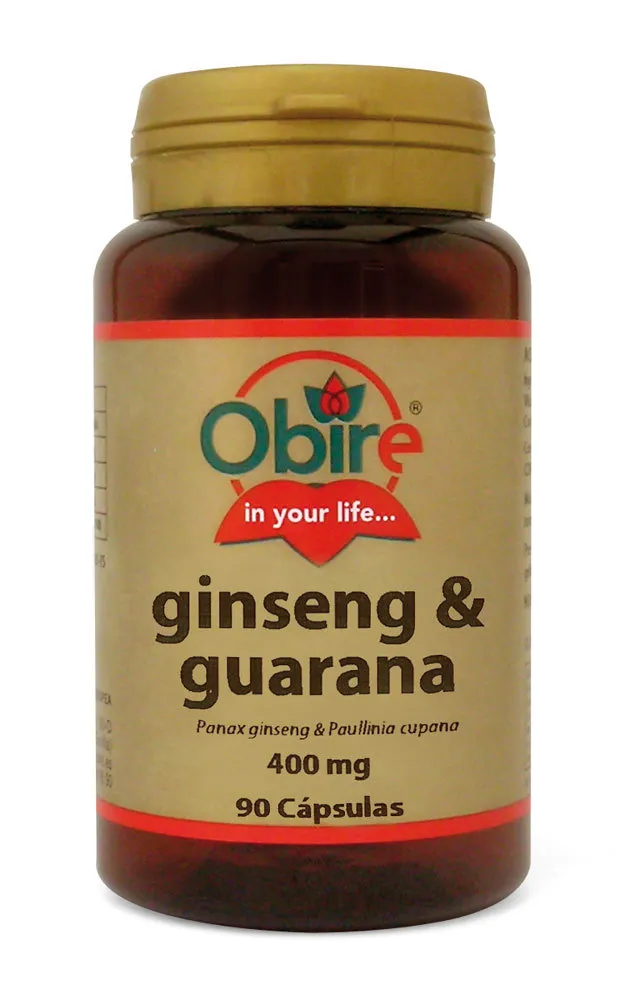 GINSENG + GUARANA 400 mg 90 Caps