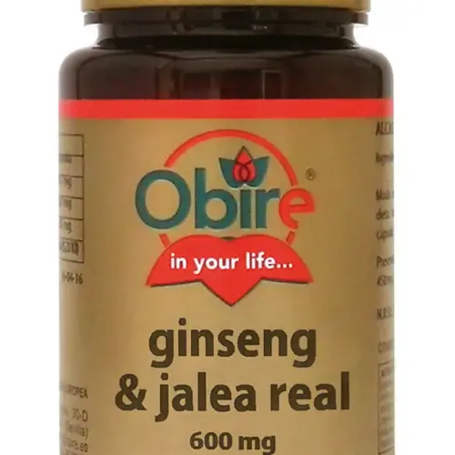 Obire Ginseng Jalea Real 600 Mg 60 Caps