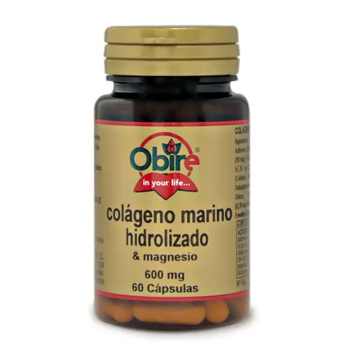Obire Colageno Hidrolizado Magnesio 600 Mg 60 Caps