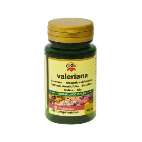 Obire Valeriana Complex 400 Mg Extracto Seco 60 Comp