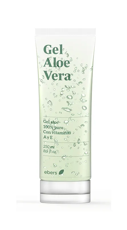 Ebers Gel Aloe Vera Con Vitamina A y e 250ml
