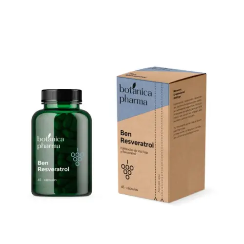 Botánicapharma Ben Resveratrol 200mg 45 Capsules