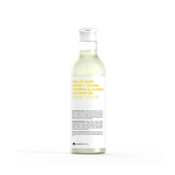 Botánicapharma Oatmeal Jojoba Bath Gel 500ml