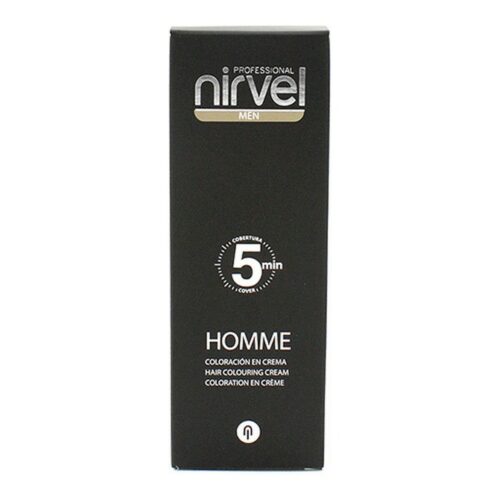 Haarkleur Zonder Ammoniak Men 5 Minutes Nirvel Men 5 Donker grijs (30 ml)