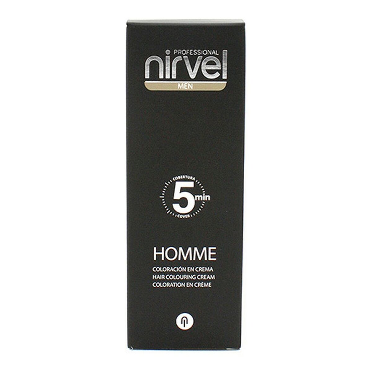 Haarkleur Zonder Ammoniak Men 5 Minutes Nirvel Men 5 Donker grijs (30 ml)