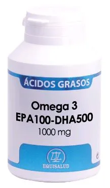 Equisalud Omega 3 Dha Alto Contenido Epa100-Dha500 1000 Mg