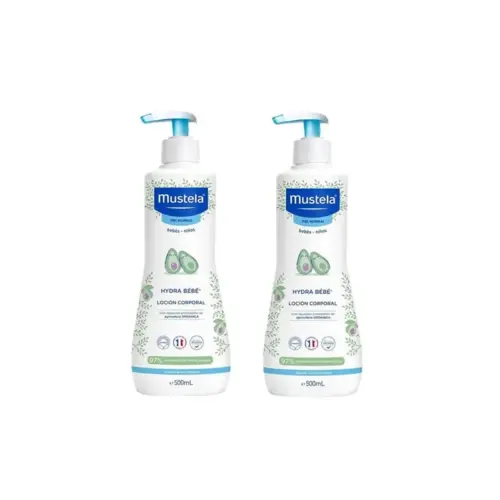 Mustela Hydra Baby Body Milk Duplo Pack 2x500ml