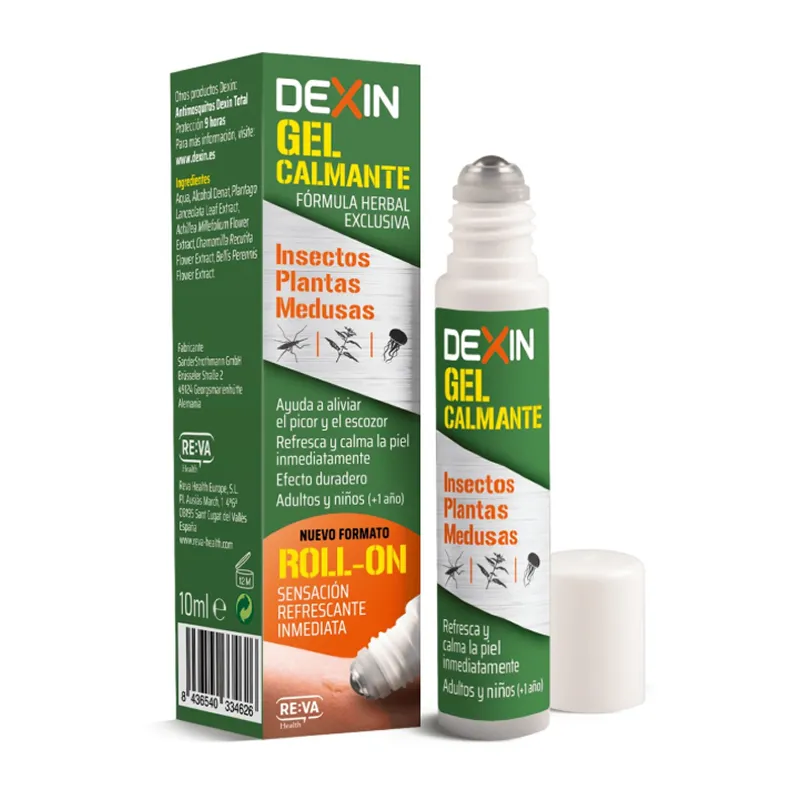 Dexin Soothing Gel Roll-On 10 ml