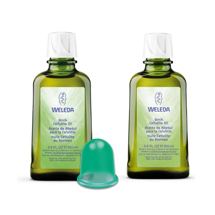 Weleda Birch Cellulite Oil 100ml Set 3 Pieces