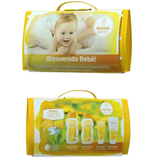 Weleda Baby Calendula Cream Bath 200ml Set 5 Pieces