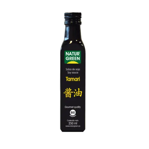 Naturgreen Bio Tamari Sojasaus | Unisex 250ml | Biologisch Glutenvrij Vegan