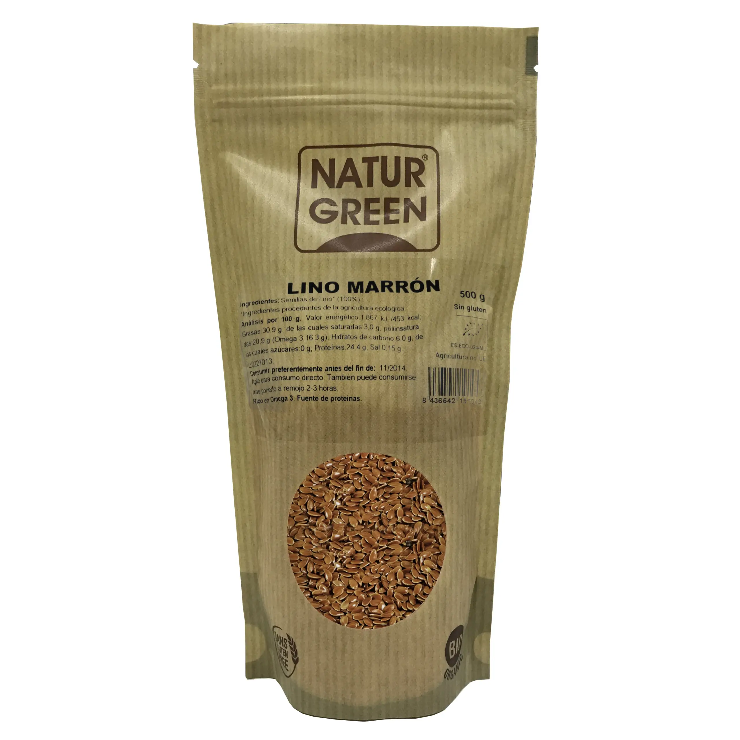 Naturgreen Lino Marron Bio 500g