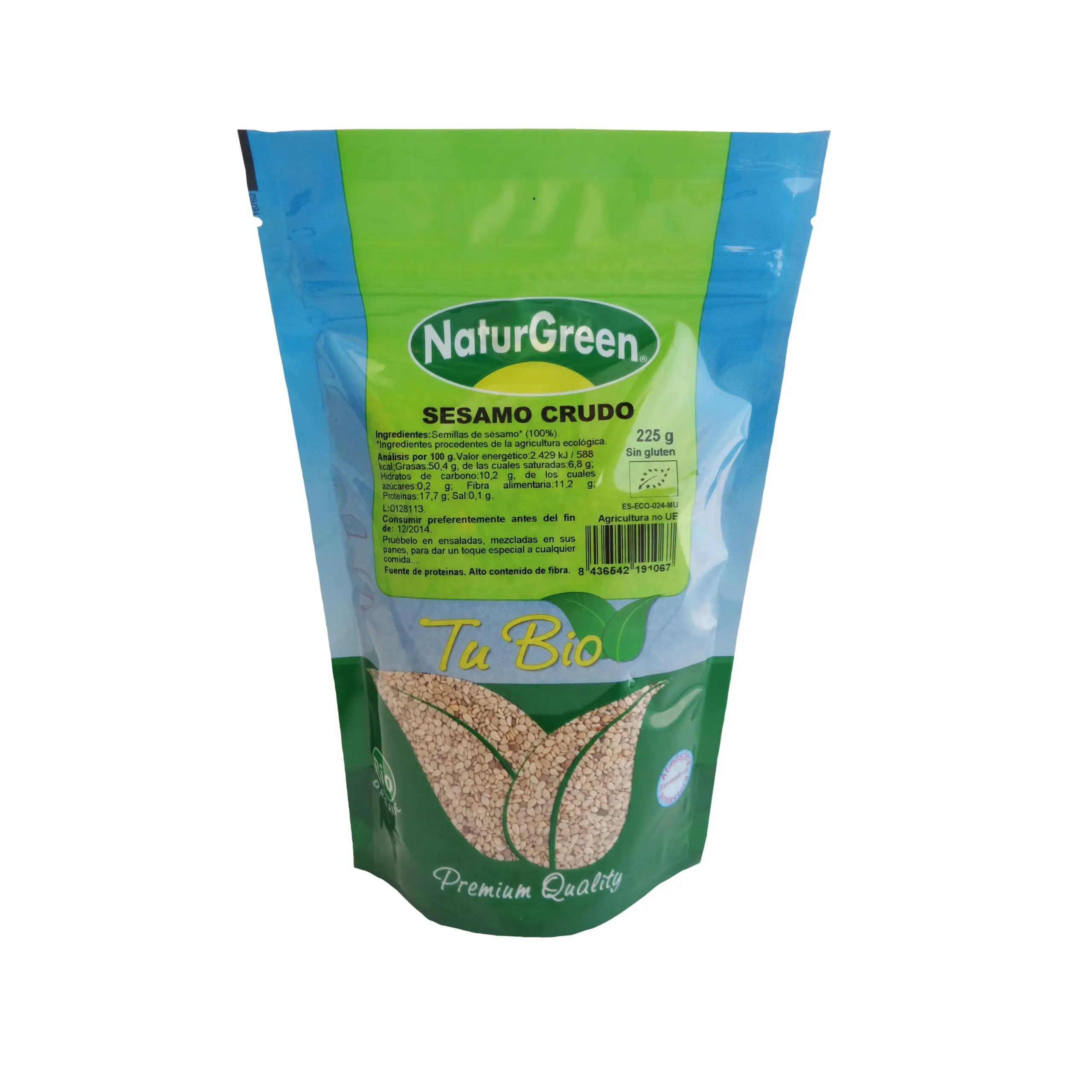 Naturgreen Sesamo Crudo Bio 225g